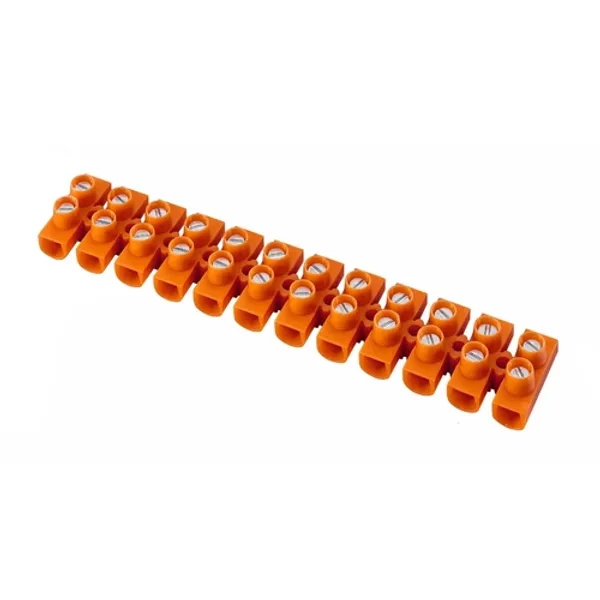 Thermoplastic connector strip LTF12-10.0 orange image 1