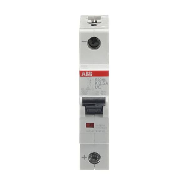 S201M-K0.5UC Miniature Circuit Breaker - 1P - K - 0.5 A image 2