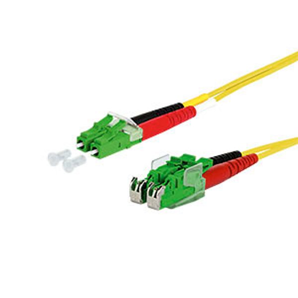 OpDAT patch cord LC-D APC/E2000-D APC OS2, 3.0 m image 3