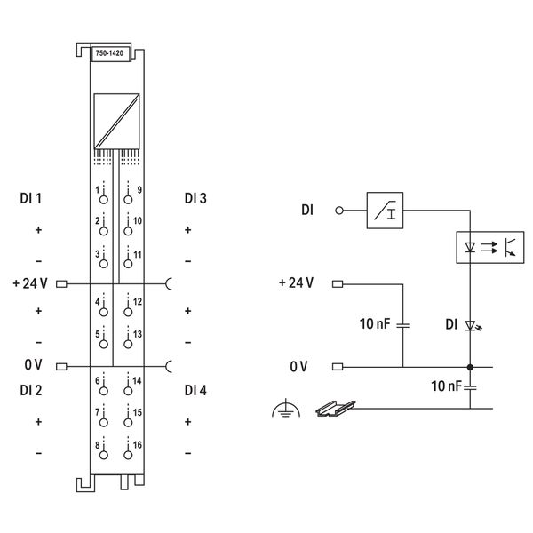 4-channel digital input 24 VDC 3 ms - image 5