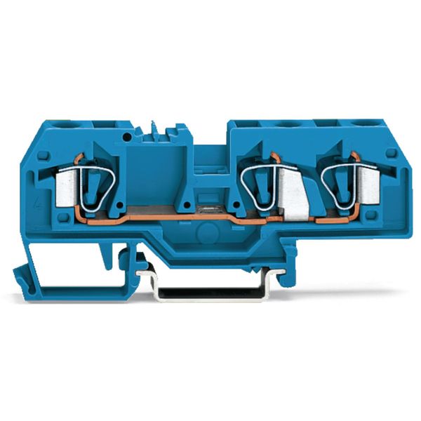 3-conductor through terminal block 6 mm² suitable for Ex i application image 2