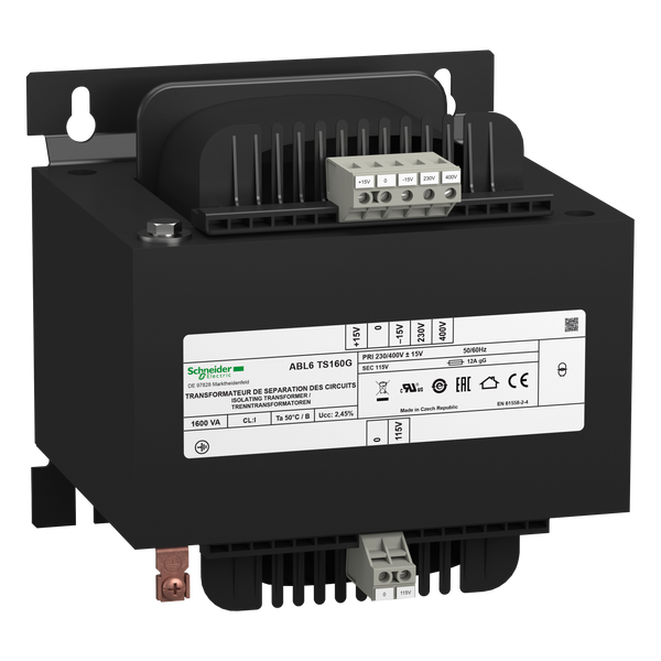 voltage transformer - 230..400 V - 1 x 115 V - 1600 VA image 6