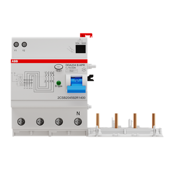 DDA204 B-40/0.03 AP-R Residual Current Device Block image 2