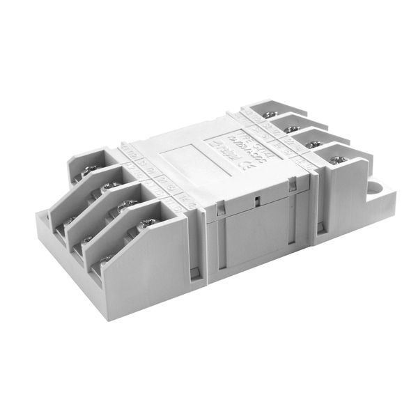 Socket for relays: R15 4 CO.. Screw terminals. image 1