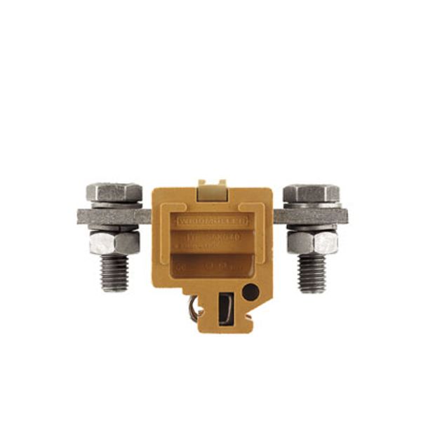 Feed-through terminal block, Threaded stud connection, 95 mm², 1000 V, image 1
