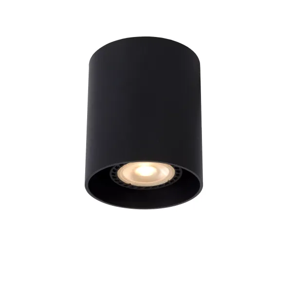 BODI Ceiling Light Round GU10 excl D8 H9.5cm Black image 1