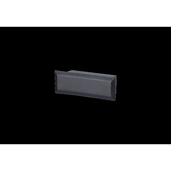 Blind cover SC-Duplex/LC-Quad/ST-Duplex black image 1