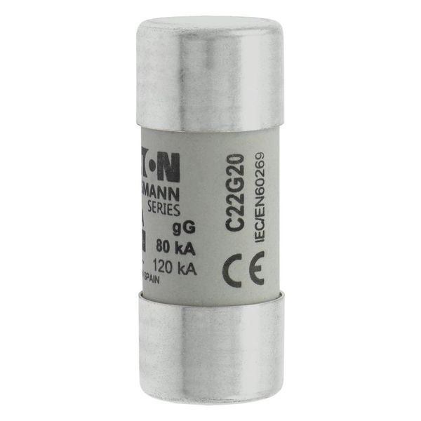 Fuse-link, LV, 20 A, AC 690 V, 22 x 58 mm, gL/gG, IEC image 8