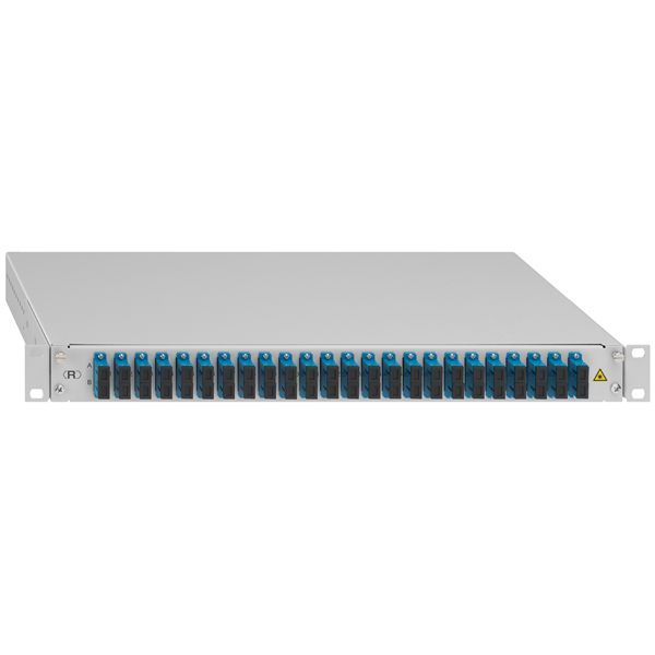 Spleissbox, ausziehbar, 19""/1HE, 24xSC-D, OS2, blau image 1