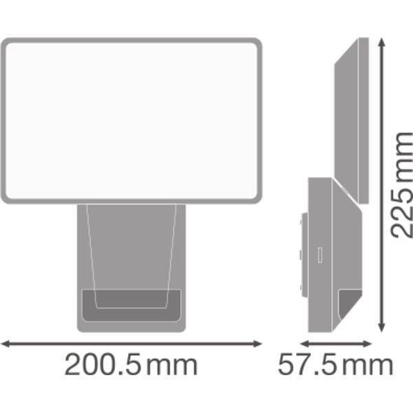 ENDURA® PRO FLOOD SENSOR 27W 4000K IP55 White image 9