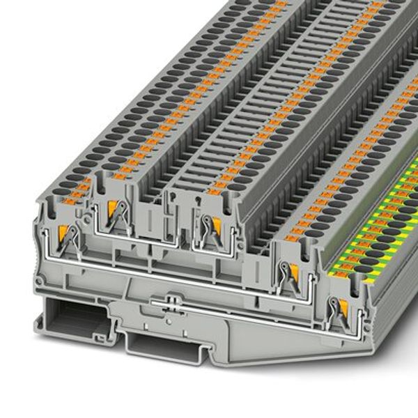 Disconnect terminal block Phoenix Contact PT 4-PE/L/TG 500V 30A image 1