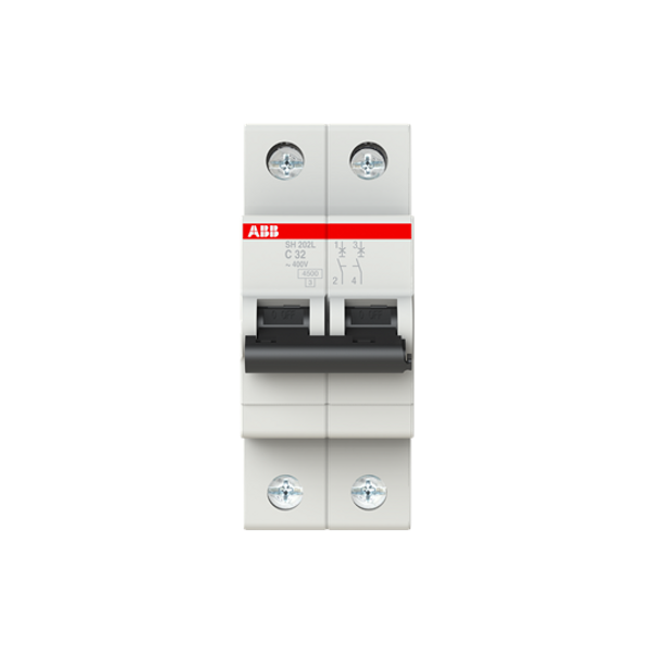 SH202L-C32 Miniature Circuit Breaker - 2P - C - 32 A image 1