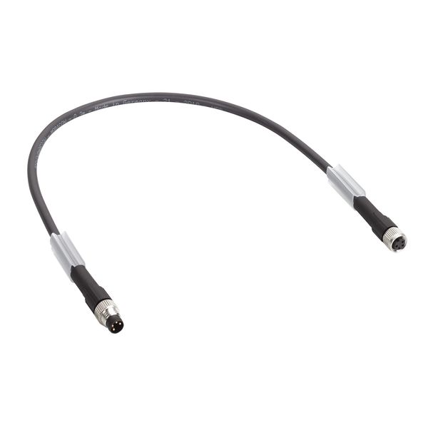 POWER CON. CABLE,STRAIGHT,M8-4P M-F 5M image 1