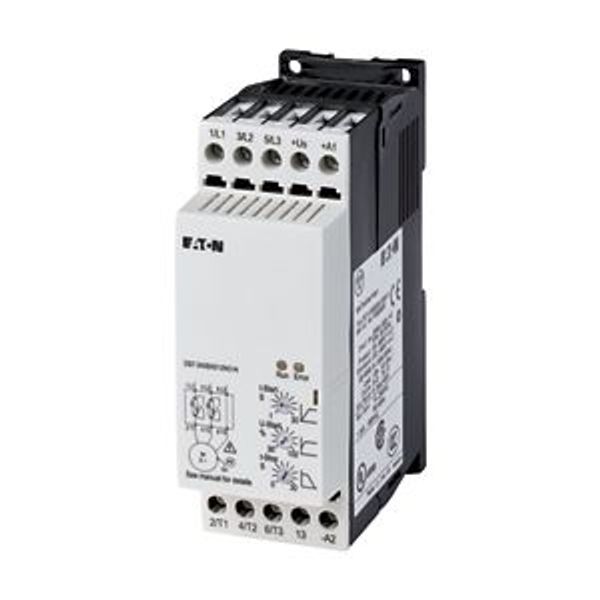 Soft starter, 7 A, 200 - 480 V AC, Us= 24 V AC/DC, Frame size FS1 image 2