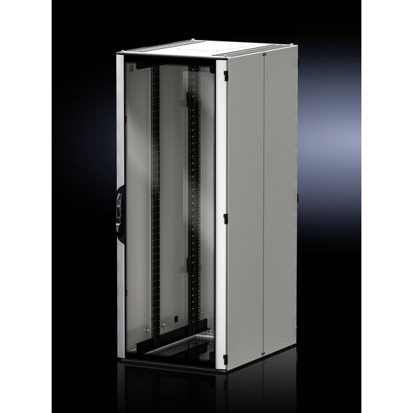 Aluminium glazed door for VX IT, 800x2000 mm, RAL 9005 image 3
