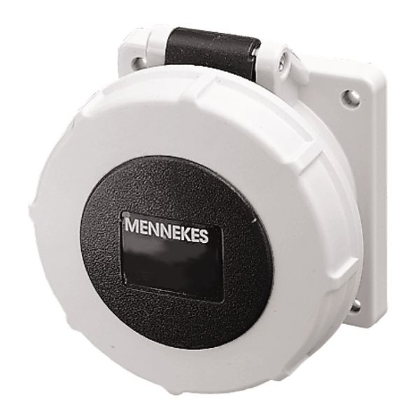 Mennekes Panel mounted recept., 16A4p7h500V, IP67 1713 image 1