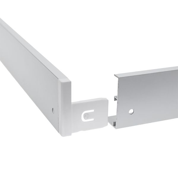 Frame to mounted fixture surface luminaire  ALGINE 300x1200mm image 3