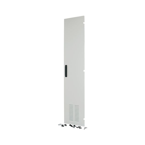 Device area door, ventilated, IP42, XF, right, HxW=2000x425mm, grey image 4