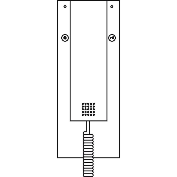 Siedle 200015505-00 Door Intercom Accessories Mounting Accessories White image 1