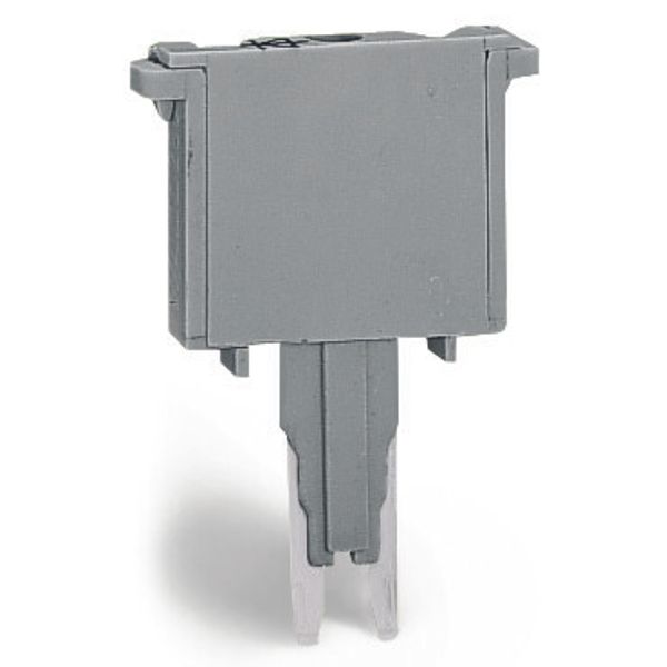 Component plug for carrier terminal blocks 2-pole gray image 1