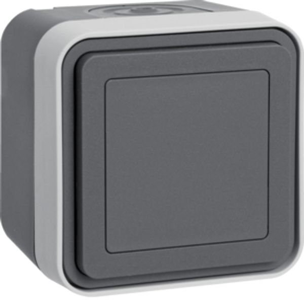 Blind plug surface-mtd, W.1, grey/light grey matt image 1