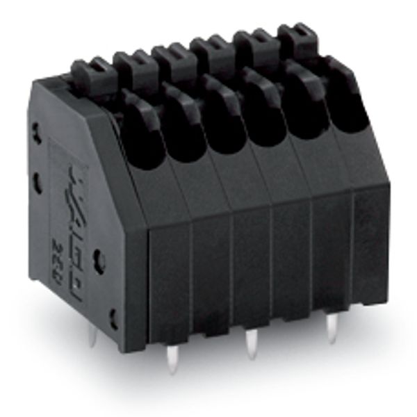 THR PCB terminal block push-button 0.5 mm² black image 5