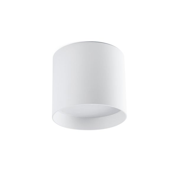 NATSU WHITE ROUND CEILING LAMP image 2