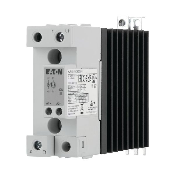 Solid-state relay, 1-phase, 43 A, 600 - 600 V, DC, high fuse protection image 4