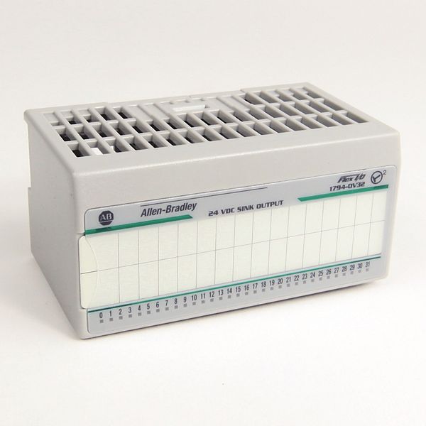 I/O Module, 16-Point Digital, Current Sourcing, Output, 8A, 24VDC image 1