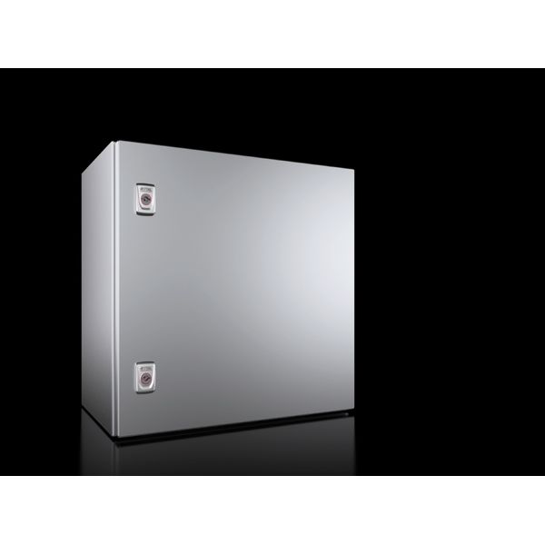 AX Compact enclosure, WHD: 500x500x300 mm, stainless steel 1.4301 image 1