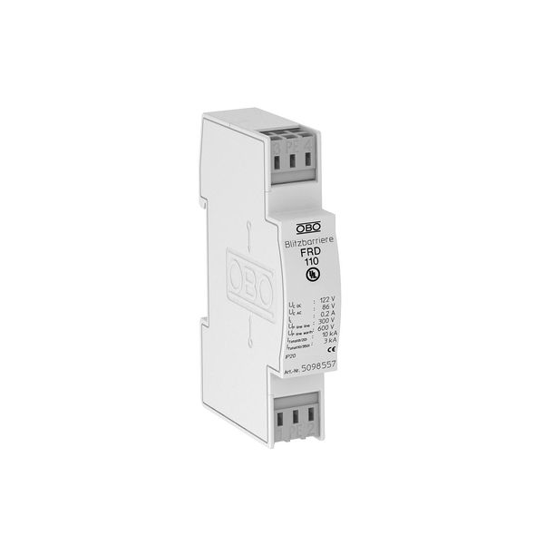 FRD 110 Lightning barrier with decoupling resistance 110V AC image 1