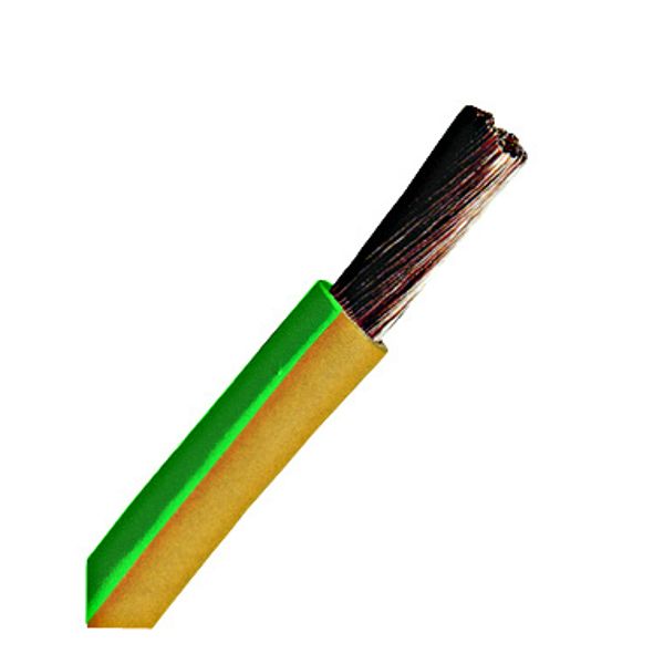 PVC Insulated Wires H05V-K 0,5mmý yellow/gr. (fine stranded) image 1