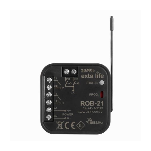 RADIO GATE CONTROLLER TYPE: ROB-21/12-24V image 1