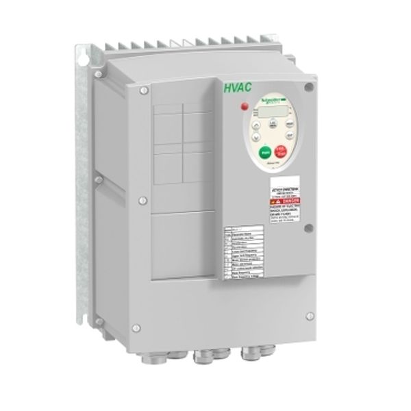 variable speed drive ATV212 - 2.2kW - 3hp - 480V - 3ph - EMC class C1 - IP55 image 2