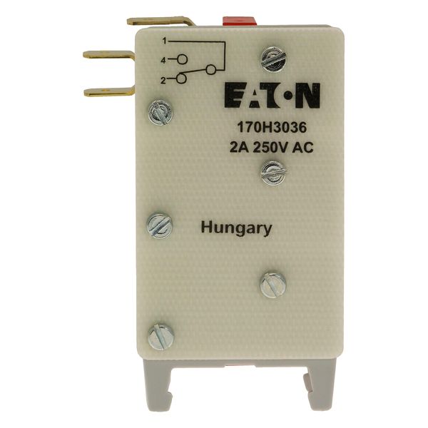 Microswitch, high speed, 2 A, AC 250 V, Switch K1, type K indicator,  6.3 x 0.8 lug dimensions image 5