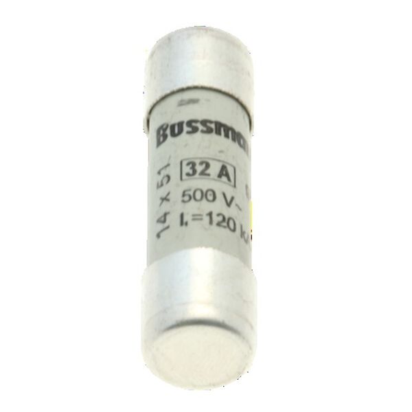 Fuse-link, LV, 32 A, AC 500 V, 14 x 51 mm, gL/gG, IEC, with striker image 2