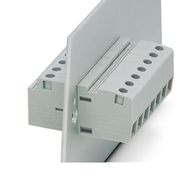 HDFK 10-HV GNYE - Panel feed-through terminal block image 1