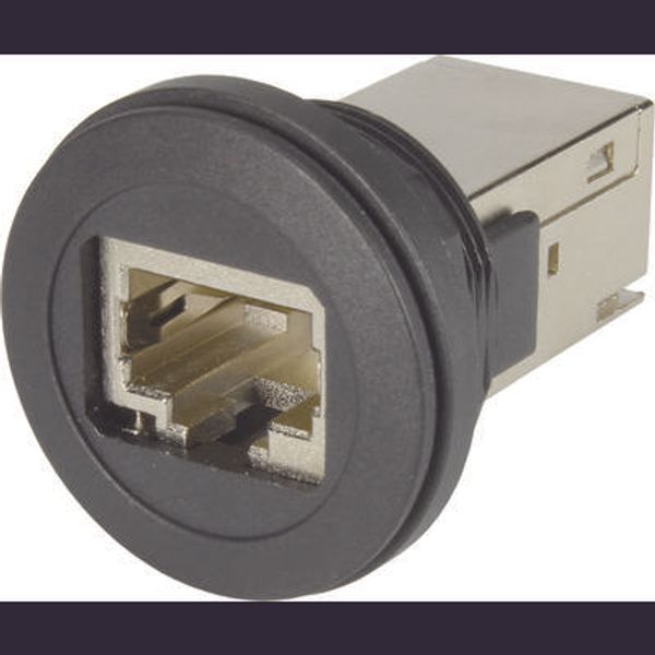 har-port RJ45 coupler Cat.6A black image 1