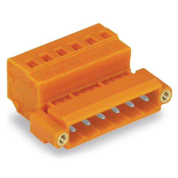 1-conductor male connector CAGE CLAMP® 2.5 mm² orange image 3