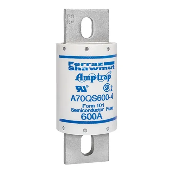 High Speed Fuse Amp-Trap® A70QS 700VAC 700VDC 600A Bolted Blade image 1