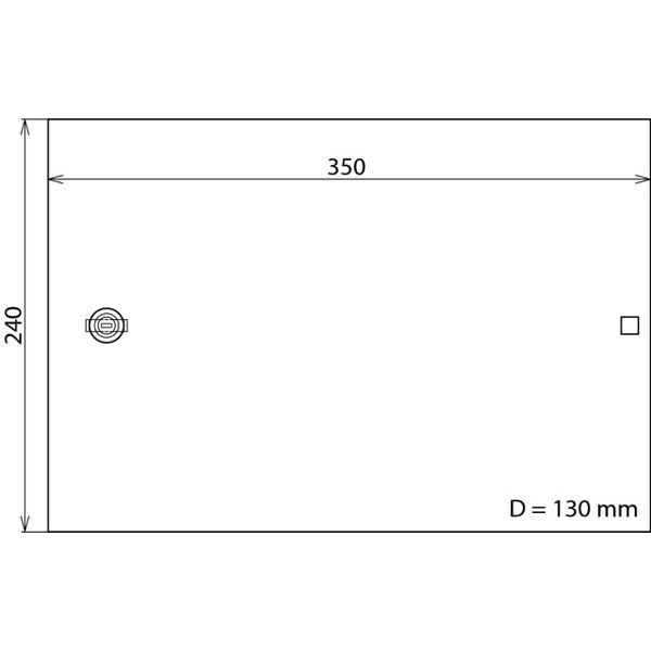 DEHN enclosure for equipotential bonding for 6 LSA blocks 10/2 image 2