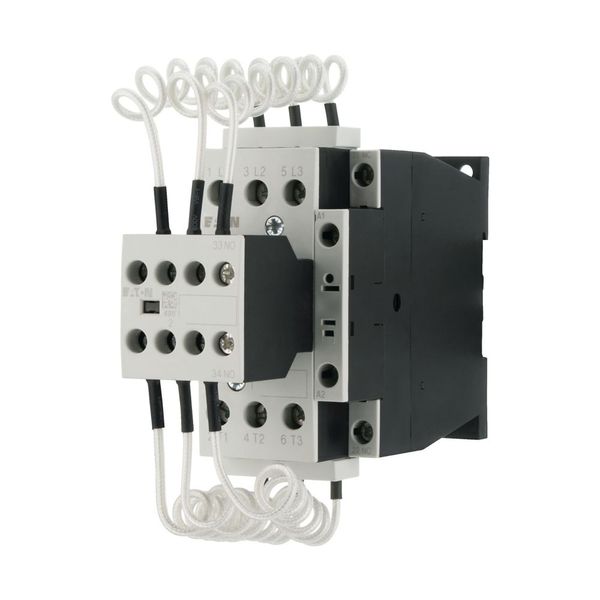 Contactor for capacitors, with series resistors, 20 kVAr, 48 V 50 Hz image 7