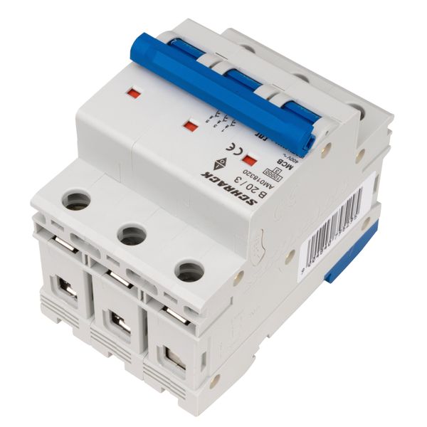 Miniature Circuit Breaker (MCB) AMPARO 10kA, B 20A, 3-pole image 5