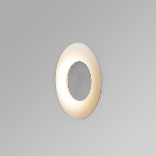 NAVI WHITE PLASTER RECESSED LAMP 12W 2700K image 2