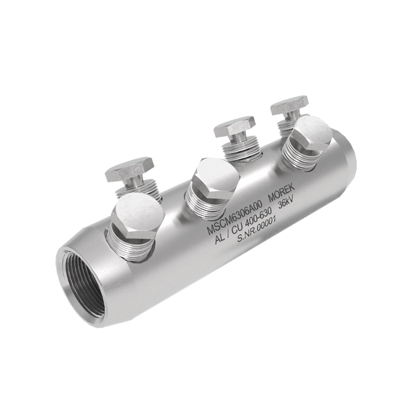 MSCM630 Al/Cu 400-630mm² 36kV 6xAluminum screw SB cable connector image 1