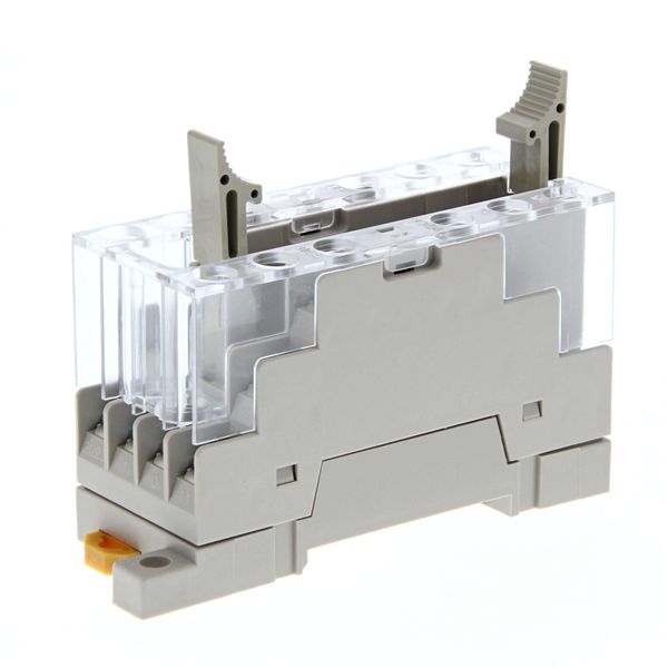 Socket, DIN rail/surface mounting, 14-pin, screw terminals, for G7SA 6 image 2