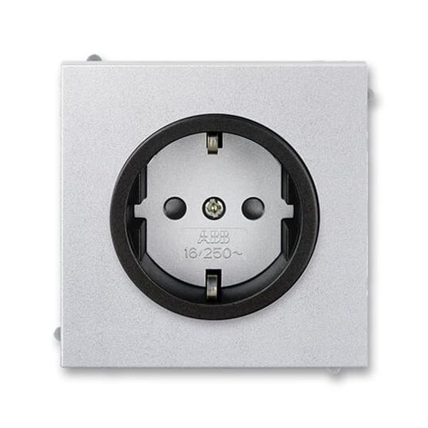 5518M-A03459 72 Socket outlet with earthing contacts, shuttered image 1