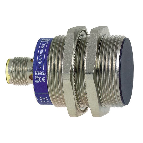 Induct. sensor, M30, Sn: 20mm, M12 conn. image 1