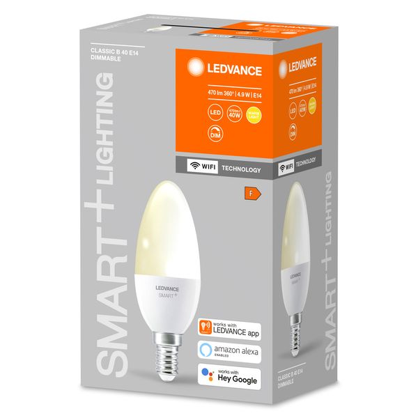 SMART+ WiFi Candle Dimmable 40 4.9 W/2700 K E14 image 6