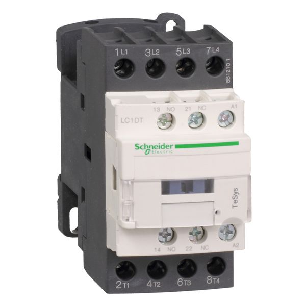 CONTACTOR 4P 25 A AC1 440V RAILW, image 1